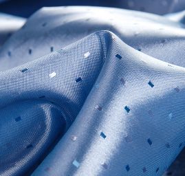 Podšívka žakárová kostky šanžán modrofialová