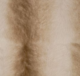 Imitace kožešiny norek slonová kost