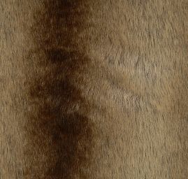 Imitace kožešiny norek hnědobéžový