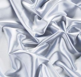 Satén pružný bílý II. jakost