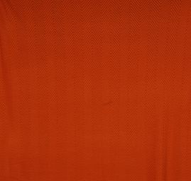 Pletenina imitující ručně pletený svetr oranžová