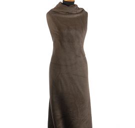 Kašmír/vlna směs popelavě hnědá