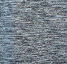 Originální ručně tkaná látka šedopetrolejová