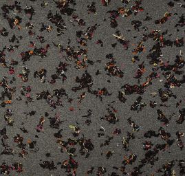 Efektní vlněný úplet avantgardní motiv antracit