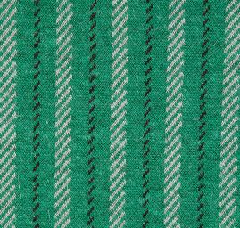 Teplejší žakárový úplet proužky zelený