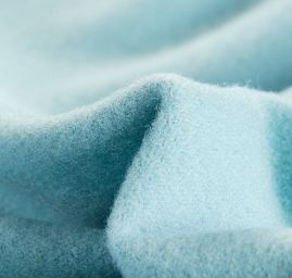 Flauš vlna směs pastel světlý tyrkys II.jakost