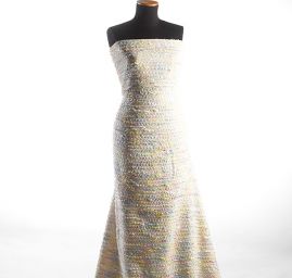 Kostýmová látka plastický vzor 