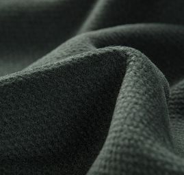 Vlněná látka na kabát tmavě zelená 