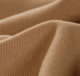 Vlněná látka na kabát velbloud hnědá 