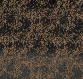 Imitace kašmírové látky s krátkým vlasem hnědočerná