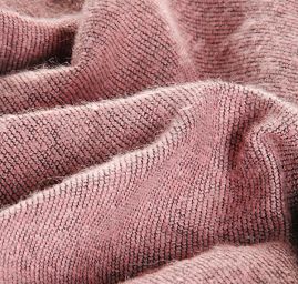 Kostýmová látka Art Fabrics vlna směs růžová