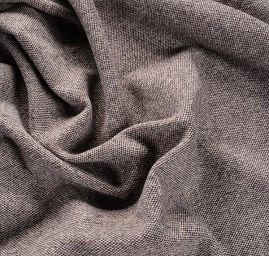 Vlněná látka tvíd s vlasem kabátová fialovošedá II.jakost