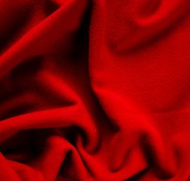 Flauš vlna směs červená