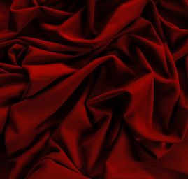 Pletenina úplet scuba crepe vínový