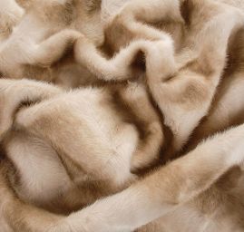 Imitace kožešiny norek plastická struktura