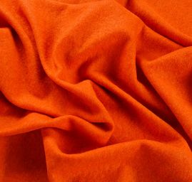 Vařená vlna oranžové barvy