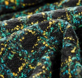 Kostýmová látka plastický vzor