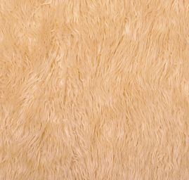 Imitace zvířecí srsti kašmírské kozy smetanová