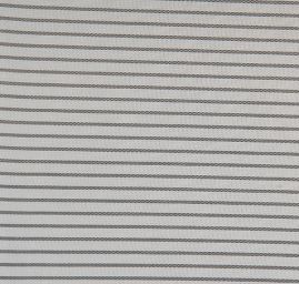 Podšívka žakárová proužky černá/bílá