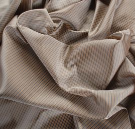 Podšívka žakárová proužky béžové/šedé