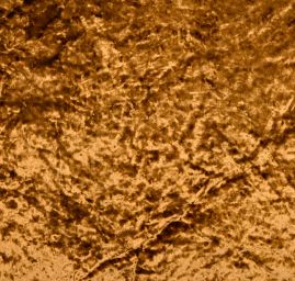 Imitace zvířecí srsti zlatá