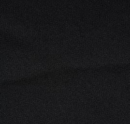 Šatový žoržet pružný jemný černé barvy II. jakost