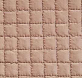 Prošev geometrický vzor kostky béžový