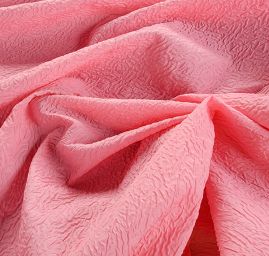 Podšívka lisovaný plastický vzor růžová