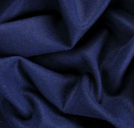 Vlněná kostýmová látka s vlasem švestkově modrá