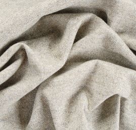 Vlněná kostýmová látka směs zelenokrémová