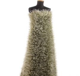 Imitace zvířecí srsti kašmírské kozy zelená