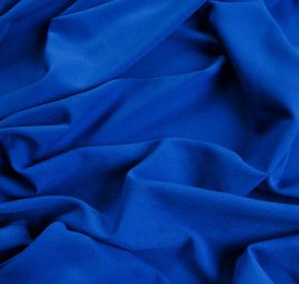 Žoržet šatový silnější viskoza směs nivea modrá