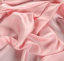 Jemný hladký satén pastel růžový