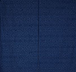 Žakárová látka romantický vzor tm.modrá