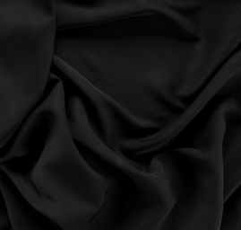 Kostýmová látka lesk černá