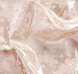 Brokát krojový nepružný světlý oříšek