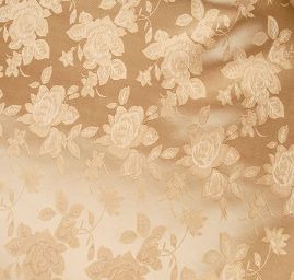 Brokát krojový nepružný zlatavý