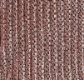 Pletenina plise lamé růžovostříbrná