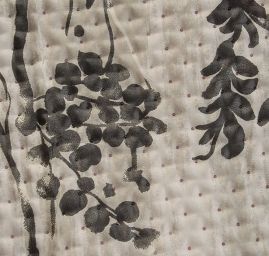 Prošev květinový vzor/vínová II.jakost