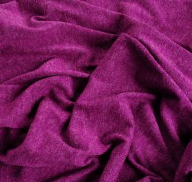 Úplet jemný teplejší s vlasem fialový melír