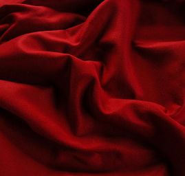 Flauš z recyklovaného vlákna červený