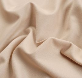 Kostýmová vlněná látka krémové barvy