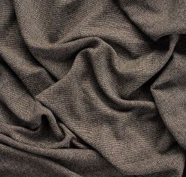 Kostýmová látka melír šedočerný