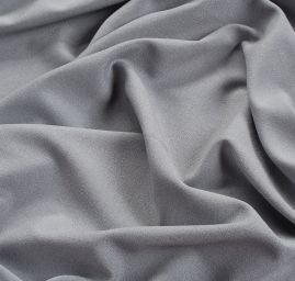 Žoržet šatový silnějsí viskoza směs šedá