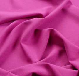 Žoržet šatový silnějsí viskoza směs fuchsie