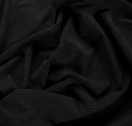 Manšestr pružný černé barvy