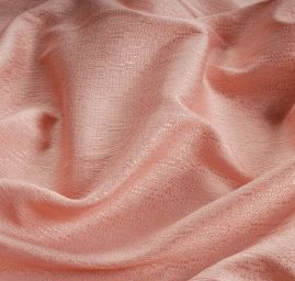 Dekorační závěsová látka pastel světle růžová