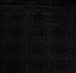 Lamé úplet černočerný vzor kostky