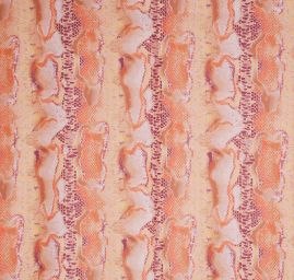 Imitace vzor hadí kůže látka šatové hedvábí