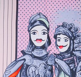 Śála rytířky lososová